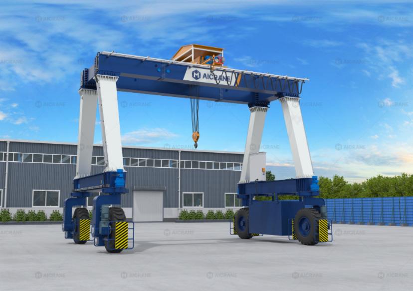 Rubber Tyred Gantry Crane for Warehouse