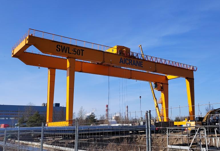gantry crane for tunnel construction