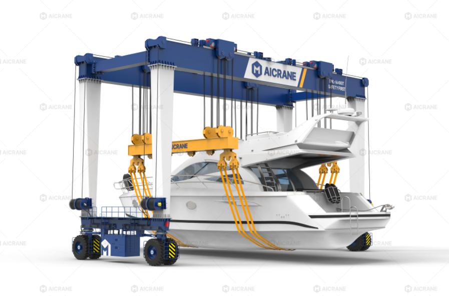 mobile boat gantry crane