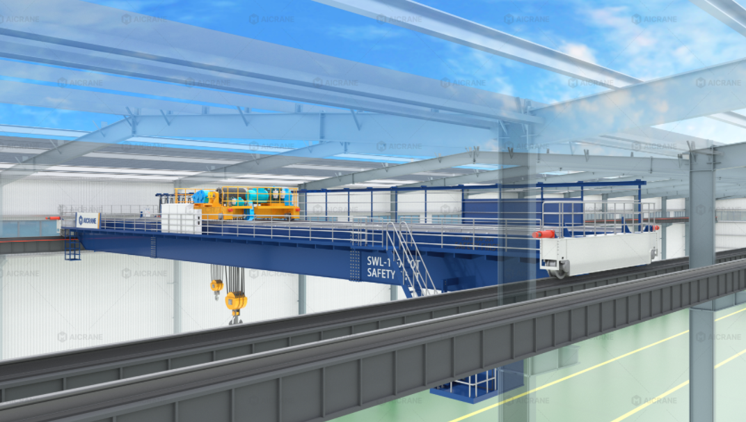 Steel Structure Factory with Overhead Cranes