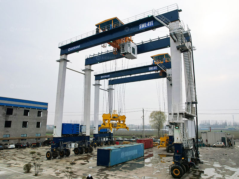 RTG container crane