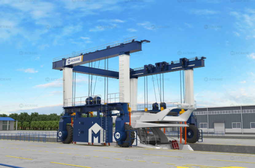boat lift crane